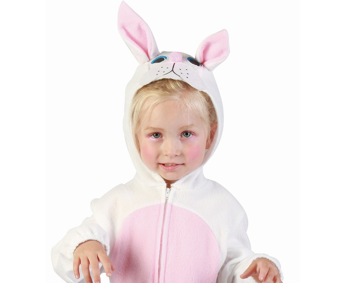 Costume for child Rabbit (dress with hood), size 92/104 cm